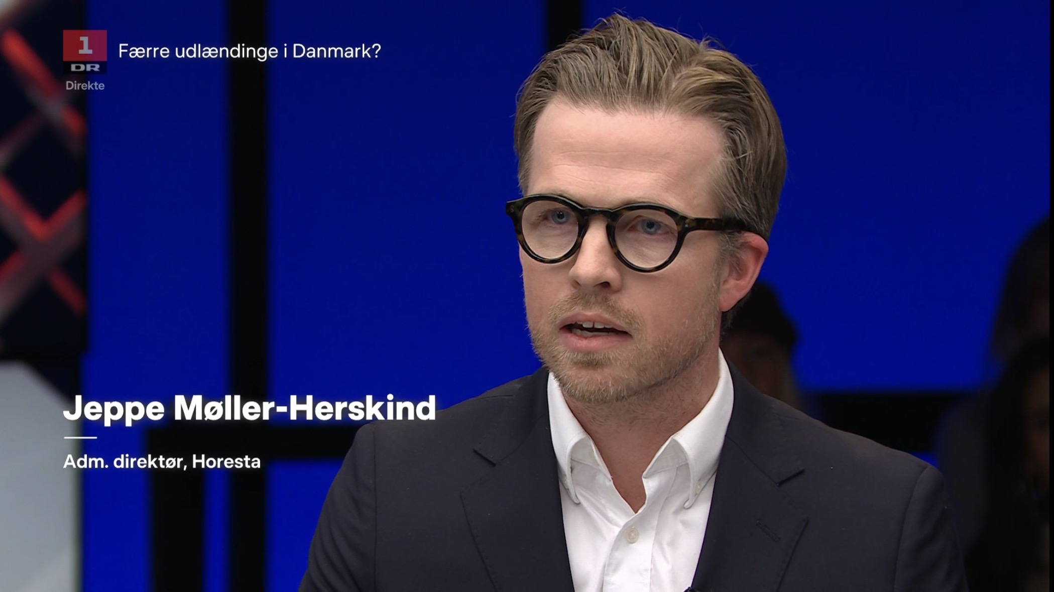 Jeppe Møller-Herskind deltog i DR Debatten få dage før valget.