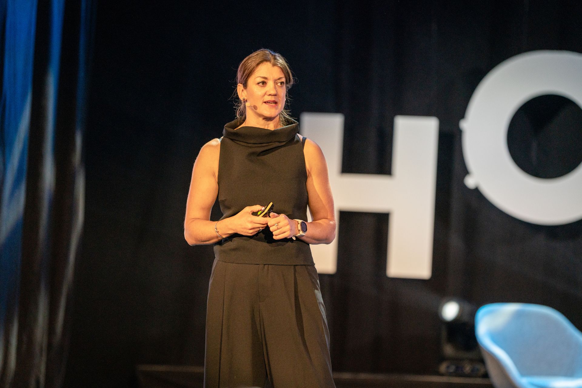 Dasha Krivonos fortæller om megatrends, og hvordan vi skal gribe fremtiden. Foto: Arek Pedersen